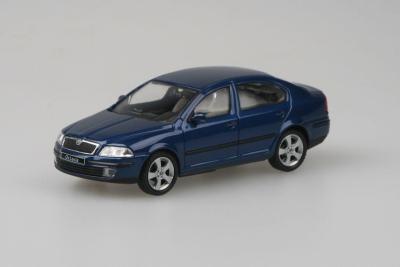 Náhled Škoda Octavia II (2004) 1:43 - Modrá Hlubinná Metalíza