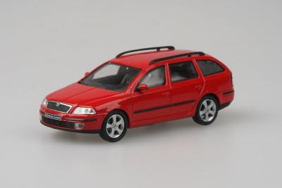 Náhled Škoda Octavia II Combi (2004) 1:43 - Červená Corrida Uni