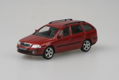 Náhled Škoda Octavia II Combi (2004) 1:43 - Červená Flamenco Metalíza