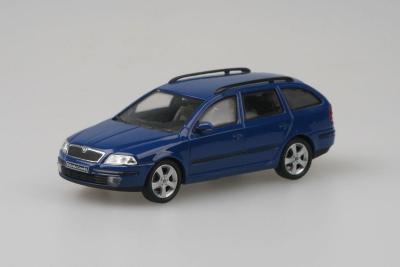 Náhled Škoda Octavia II Combi (2004) 1:43 - Modrá Dynamic Uni