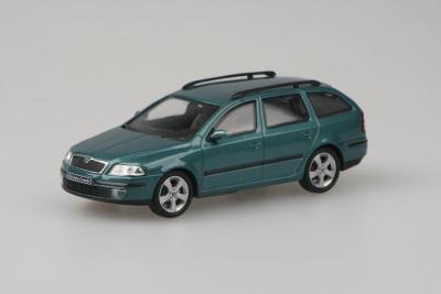 Náhled Škoda Octavia II Combi (2004) 1:43 - Zelená Island Metalíza
