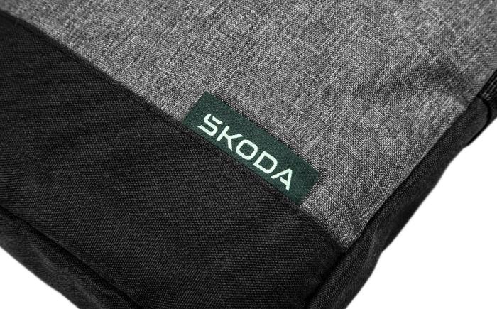 Taška přes rameno - šedá ŠKODA