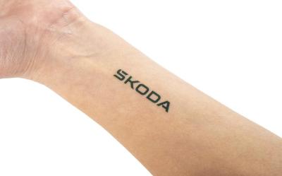 Tetovačky ŠKODA 4 ks