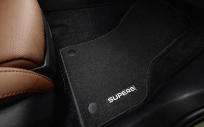 Náhled Textilní koberce Standard ŠKODA Superb IV přední a zadní