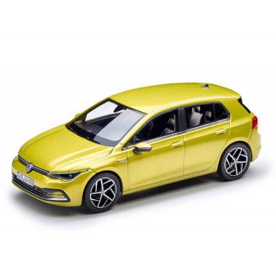 Náhled Volkswagen Golf VIII 1:43 - Citronově žlutá